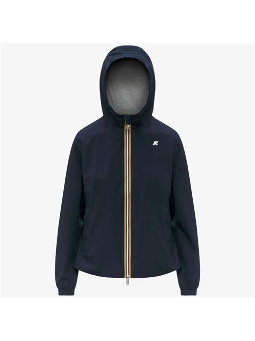 Giacca donna in tessuto nylon colore blu depth K-WAY | LIL 2.0 K21347WK89